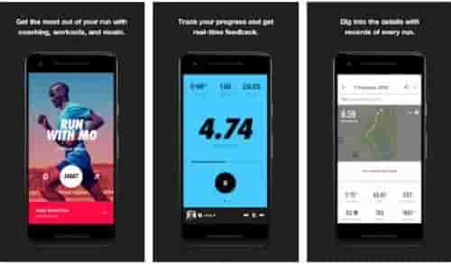 Nike Run Club running apps for Android