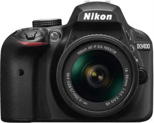 Nikon D3400 best Nikon DSLR under 500 dollars