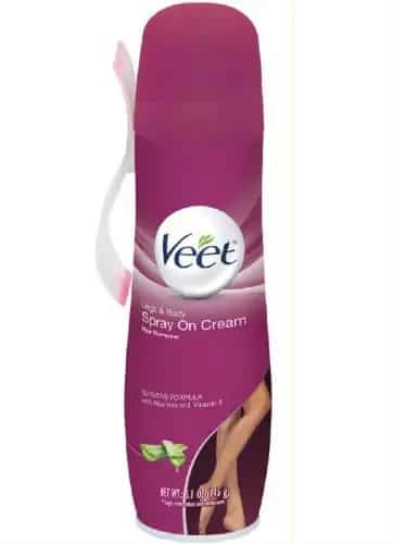 VEET Hair Removal Cream Spray review depilatory creams for women