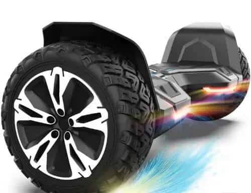 All Terrain Off Road Hoverboard with Music Speakers and LED Lights