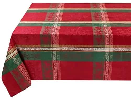 Benson Mills Holiday Legacy Yarn Dyed Tablecloth