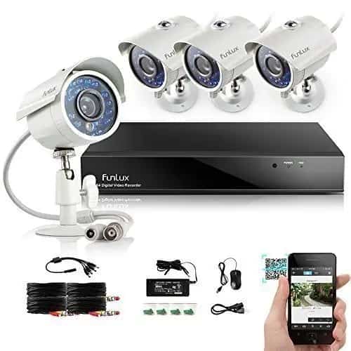 Best outdoor wireless security camera system with DVR cctv