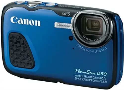 Canon PowerShot D30 12 1MP Waterproof Digital Camera