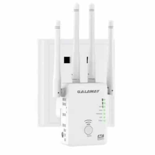 GALAWAY 1200Mbps WiFi Repeater with 4 External Antennas