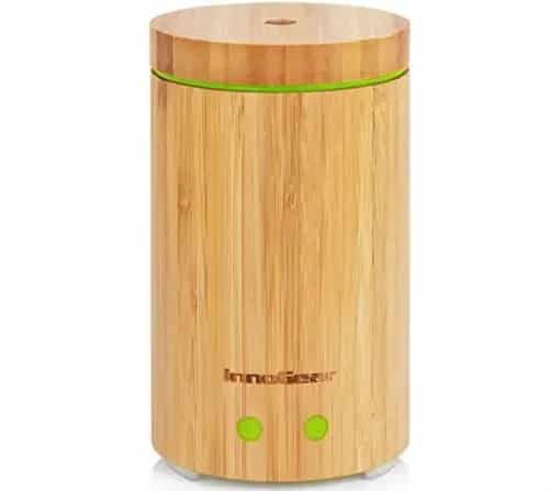 InnoGear Real Bamboo Essential Oil Diffuser Ultrasonic Aromatherapy Diffusers
