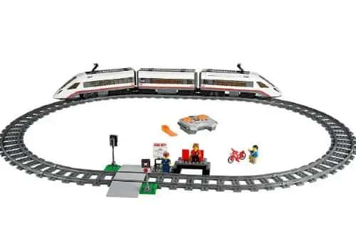 LEGO City High speed Passenger Train toy set electric trains for toddlers