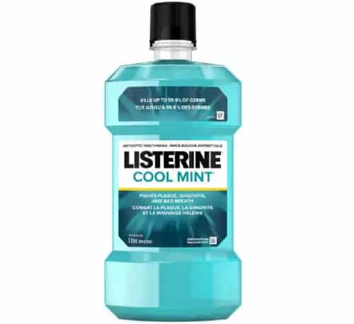 Listerine Cool Mint Antiseptic Mouthwash Best mouthwash for gum disease