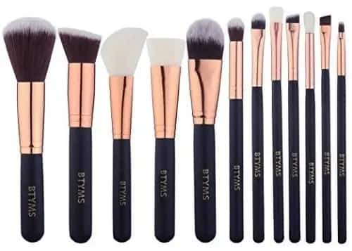Makeup Brushes Set Foundation Blending Blush Concealer Eye Face Lip Brushes for Powder Liquid Cream Complete Makeup Brushes Kit