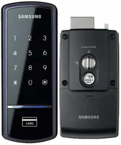 Samsung Digital Door Lock RIM Deadbolt Touchscreen Keyless review