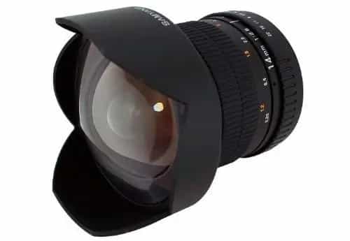Ultra Wide Fixed Angle Lens for Canon