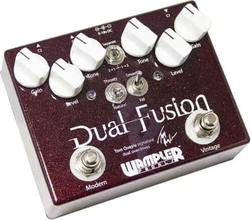 Wampler Dual Fusion V2 Tom Quayle Signature best overdrive pedals