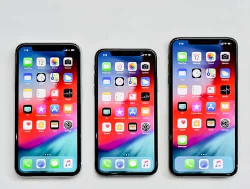 XS XR and XS Max