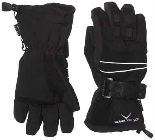 Black Canyon Unisex Ski Gloves