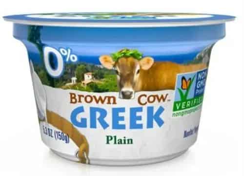 Brown Cow Plain Smooth and Creamy Non GMO