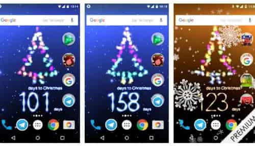 Christmas countdown Android