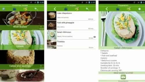Christmas recipes Best free Christmas apps for Android