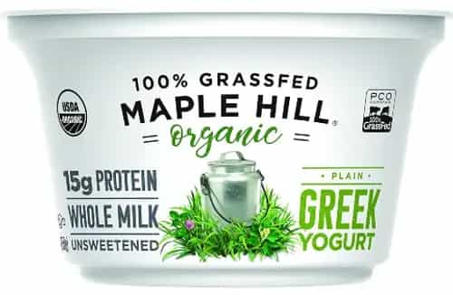 Maple Hill Creamery Organic Plain Greek Yogurt