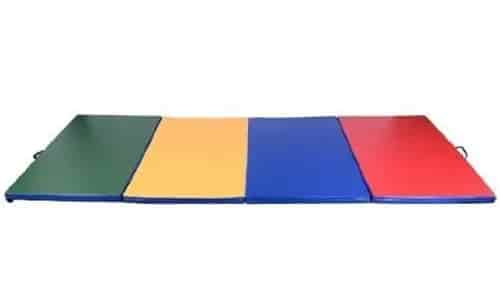 Soozier PU Leather Folding Gymnastics Tumbling Mat