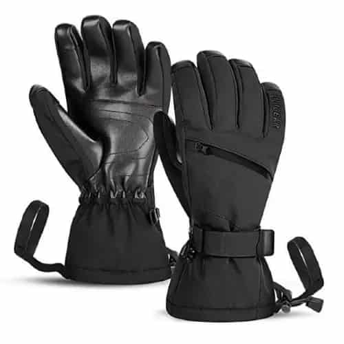 Unigear Ski Gloves Waterproof Touchscreen Snowboard Gloves