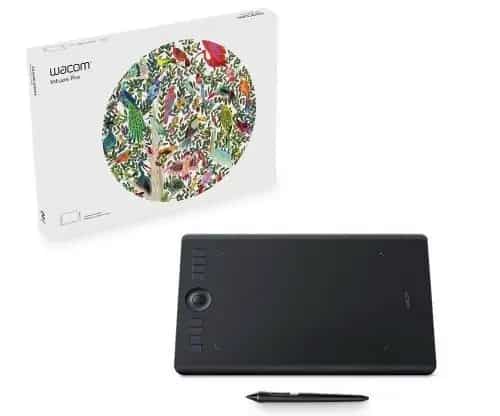 Wacom Intuos Pro digital graphic drawing tablet for Mac or PC