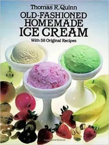 recipe books for ice cream maker machine