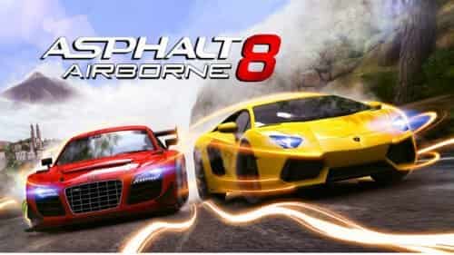 Asphalt 8 Airborne best car racing games iphone ipad