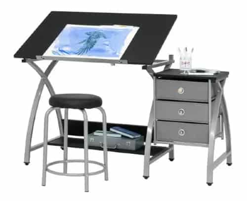 Drawing table for architects and designers