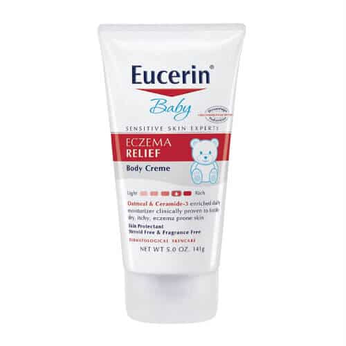 Eucerin Baby Eczema Relief Body Cream best diaper rash creams