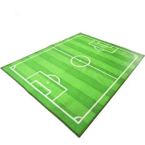 FUNS Soccer Field Kids Play Area Rug Football Field Carpet Review