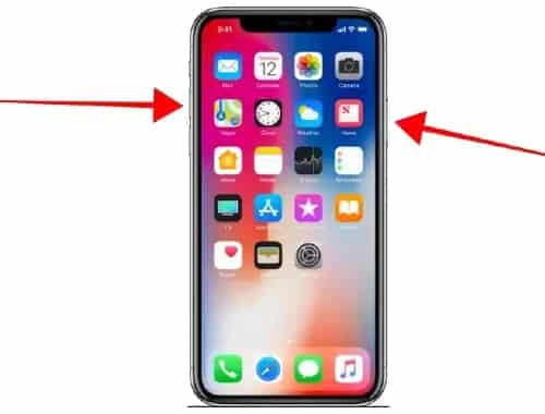 How to do a screenshot on iPhone 8 without start button