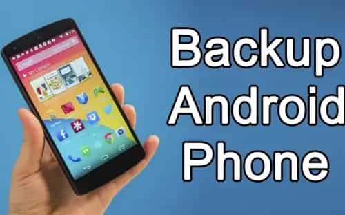 How to make a full Android phone backup