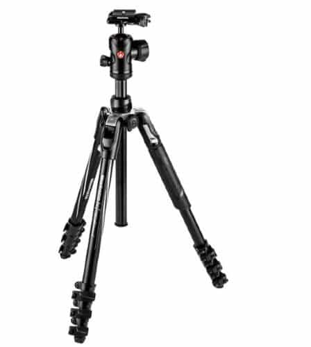Manfrotto Befree Best tripod for travelers and explorers