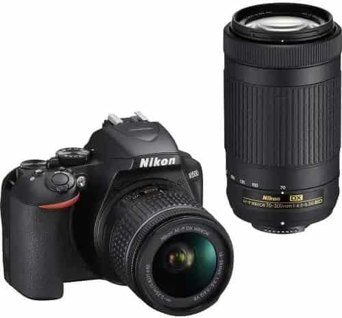 Nikon D3500 DX Format DSLR Cameras