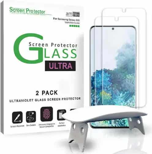 screen protectors for the Samsung Galaxy S20 tempered glass tpu
