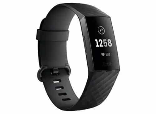 water resistant fitness tracker with heart rate
