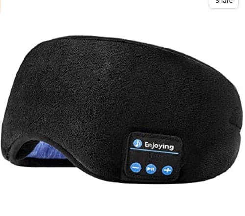 Smart Sleep Eye Mask Best Bluetooth sleep masks with headphones