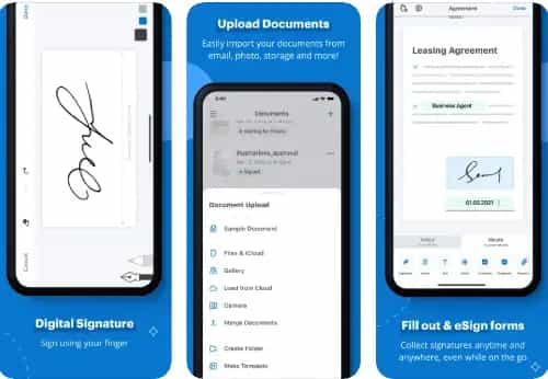 signNow e Signature app free download digital apps