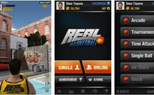 Real Basketball mobile game