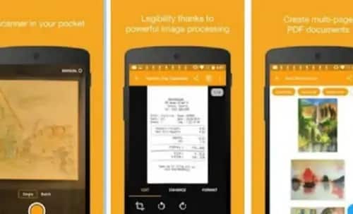 best mobile apps to scan paper documents