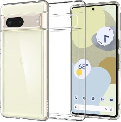 Shockproof cases and covers to protect google pixel 7 thin transparent