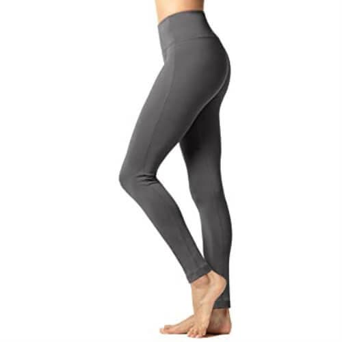 LAPASA Thickened Yoga Pants for Women Sports Leggings High Waist Tummy Control Workout Running Tights