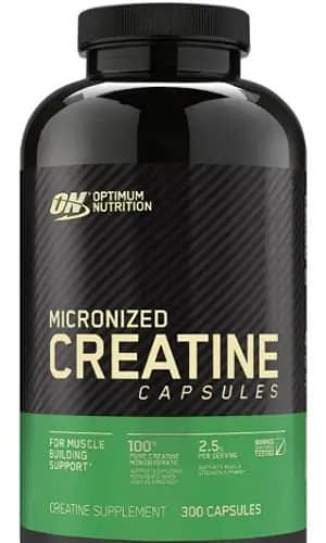 Optimum Nutrition Micronized Creatine supplement Monohydrate Capsules