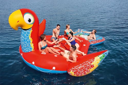 Bestway H2OGO Giant 20FT Inflatable Parrot Pool Lake Summer Party Float