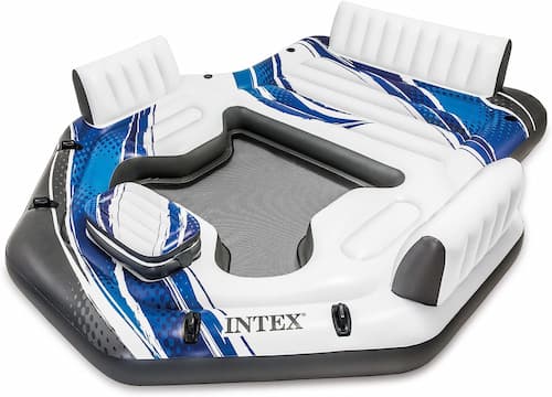 Intex Blue Tropic Inflatable Lounger Raft best inflatable floating islands