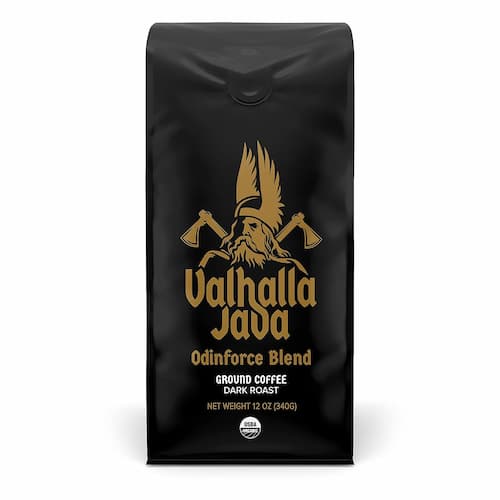 Best ground coffee on Amazon Valhalla Java Odinforce Blend