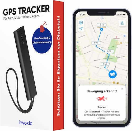 Invoxia Real Time GPS Tracker with 2 Year Subscription NO FEES