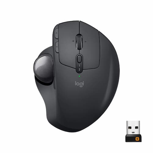 Logitech MX Ergo Wireless Trackball Mouse mouse for graphic designers