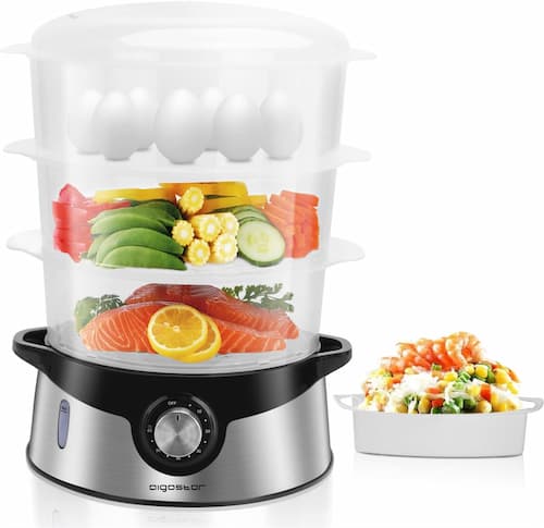 Aigostar Food Steamer for Cooking large family