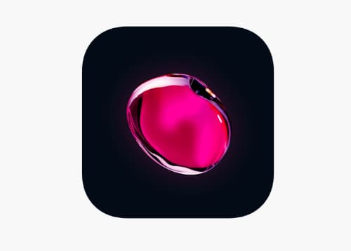 Black Lite live wallpaper apps for iPhone