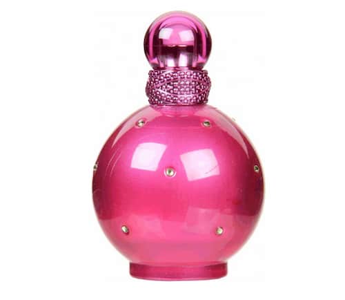 What are the 10 most popular perfumes by Britney Spears